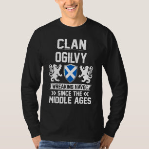 Clan Ogilvy Scottish Family Clan Scotland Wreaking T-Shirt