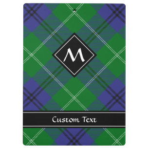Clan Oliphant Tartan Clipboard Klemmbrett