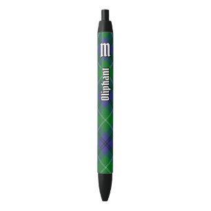 Clan Oliphant Tartan Ink Pen Kugelschreiber