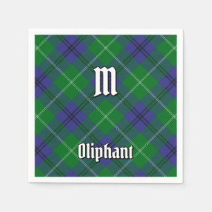 Clan Oliphant Tartan Napkins Serviette