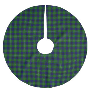 Clan Oliphant Tartan Polyester Weihnachtsbaumdecke