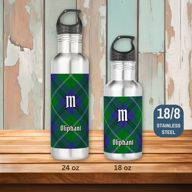 Clan Oliphant Tartan Steel Water Flasche Edelstahlflasche (Von Creator hochgeladen)