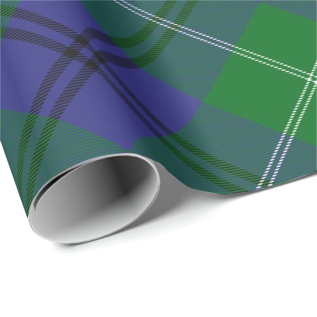Clan Oliphant Tartan Wrapping Paper Geschenkpapier (Rolleneckpunkt)