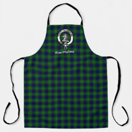 Clan Oliphant Wappen Abzeichen & Tartan Schürze