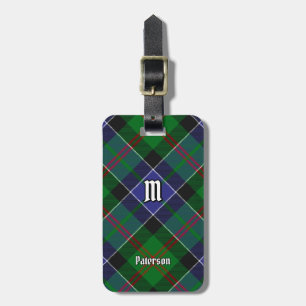 Clan Paterson Tartan Gepäckanhänger