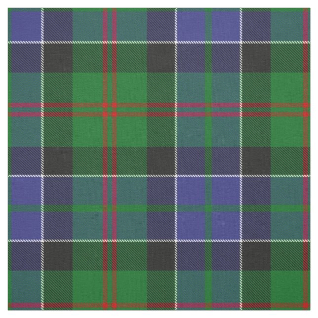 Clan Paterson Tartan Stoff (Muster)