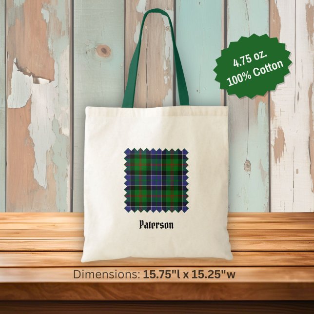 Clan Paterson Tartan Tragetasche (Von Creator hochgeladen)