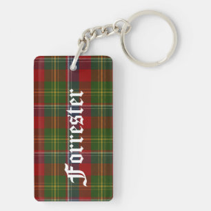 Clan personnalisé Forrester Tartan Plaid Porte - c