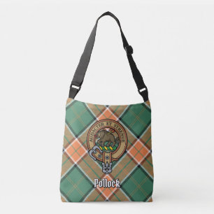 Clan Pollock Tartan Crossbody Sac