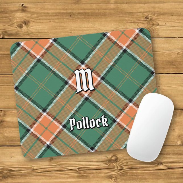 Clan Pollock Tartan Mouse Pad Mousepad (Von Creator hochgeladen)