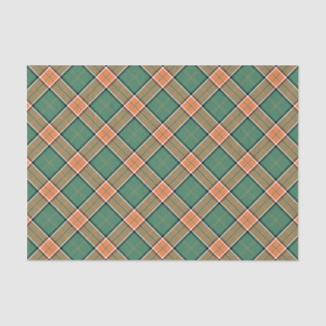 Clan Pollock Tartan Tissue Paper Seidenpapier (Vorderseite)