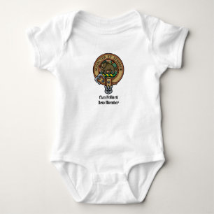 Clan Pollock Wappen Baby Bodysuit Strampler