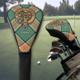 Clan Pollock Wappen Golf Head Cover Headcover