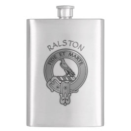 Clan Ralston Wappen Flachmann