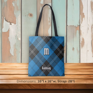 Clan Ramsay Blue Hunting-Tartan Tasche