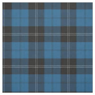 Clan Ramsay Ramsey blaues Jagdtartan-Gewebe Stoff
