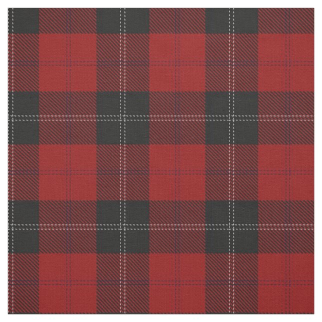 Clan Ramsay Ramsey rotes schottisches Stoff (Muster)