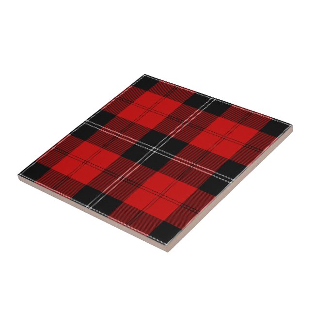 Clan Ramsay Tartan Fliese (Seite)