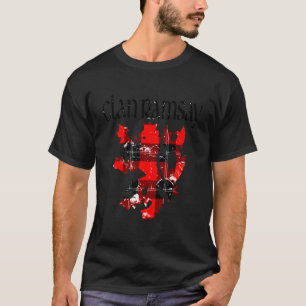 Clan Ramsay Tartan Scottish Family Name Scotland P T-Shirt