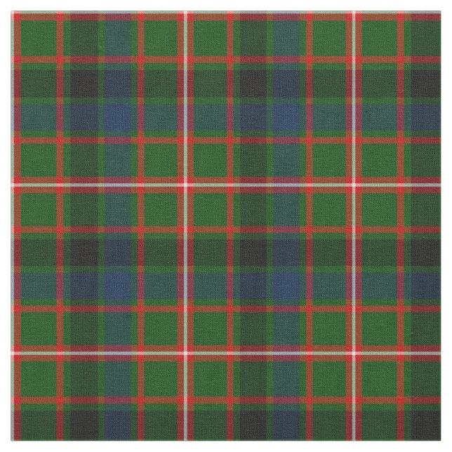 Clan-ReidTartan Stoff (Nahaufnahme)