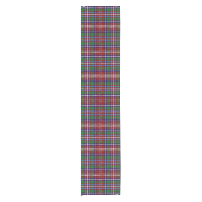Clan Ritchie Tartan Kurzer Tischläufer (Vorderseite)