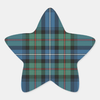 Clan Robertson Sticker Star Plaid