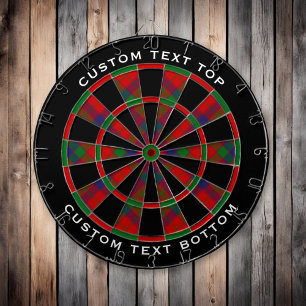 Clan Robertson Tartan Dartscheibe