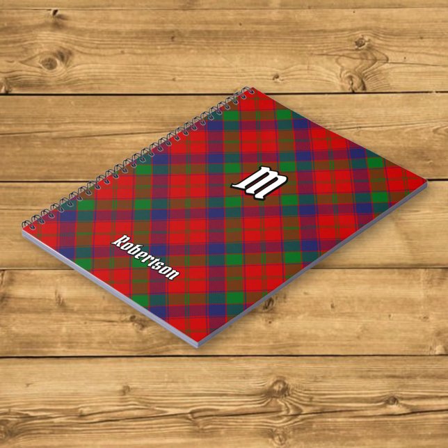 Clan Robertson Tartan Notizblock (Von Creator hochgeladen)