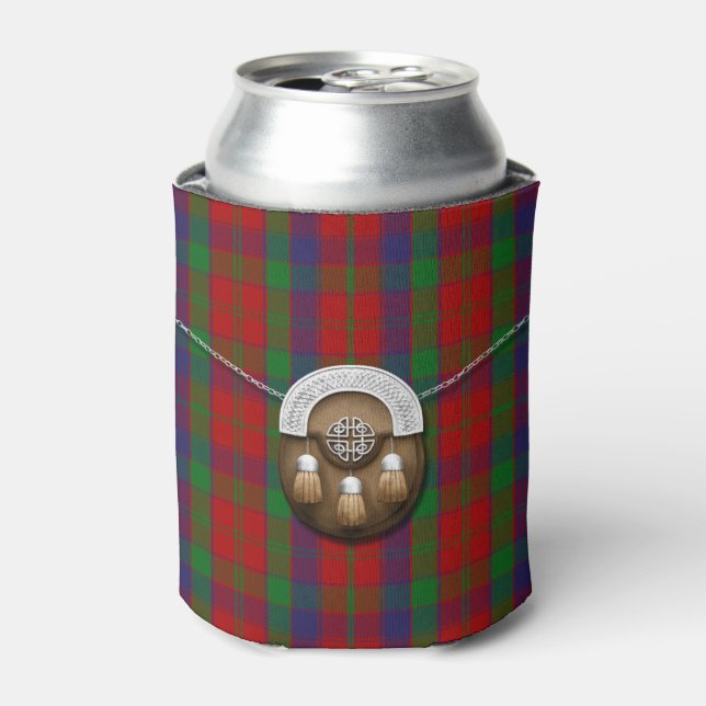 Clan Robertson Tartan und Sporran Dosenkühler (Kanne Vorderseite)