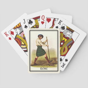 Clan Rose Classic Scotland Kartenspiel Spielkarten