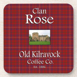 Clan Rose Old Kilravock Coffee Co. Untersetzer