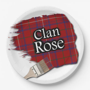Clan Rose Scott Paint Brush Pappteller