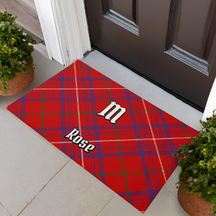 Clan Rose Tartan Fußmatte