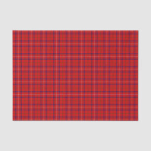 Clan Rose Tartan Kariert Seidenpapier