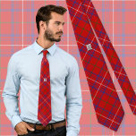 Clan Rose Tartan Krawatte<br><div class="desc">Clan Rose Traditioneller Tartan mit modernen Farben. Nahtloses Muster. Benutzerdefiniertes Monogramm.</div>