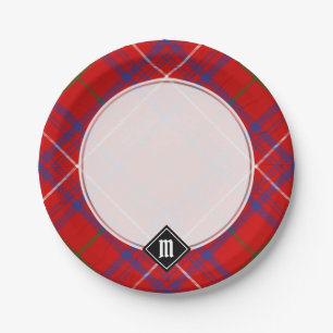 Clan Rose Tartan Pappteller