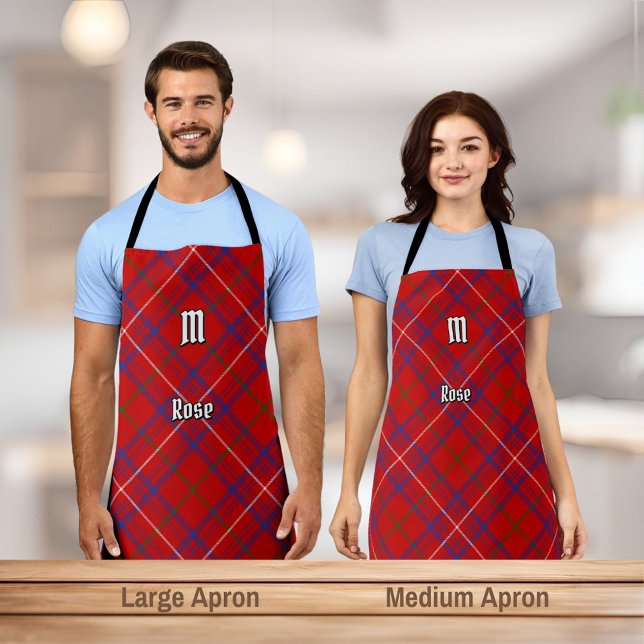 Clan Rose Tartan Schürze (Von Creator hochgeladen)
