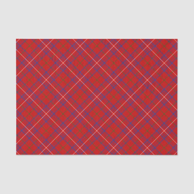 Clan Rose Tartan Seidenpapier (Vorderseite)
