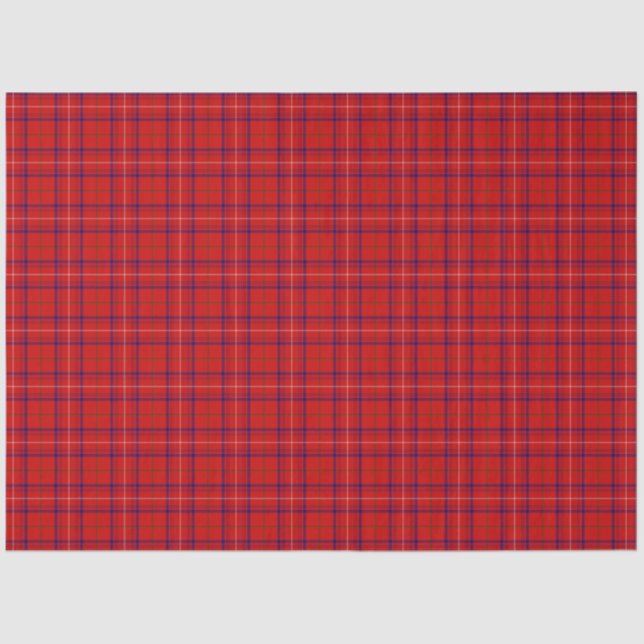 Clan Rose Tartan Seidenpapier (Vorderseite)