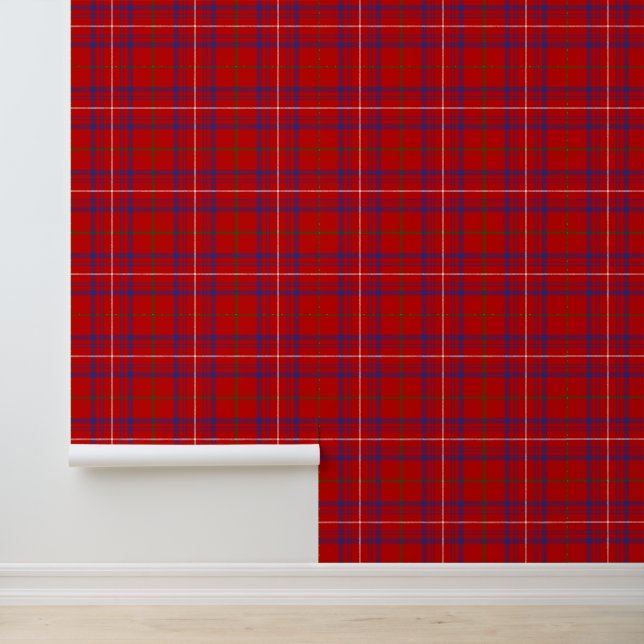 Clan Rose Tartan Tapete (Anwendung)