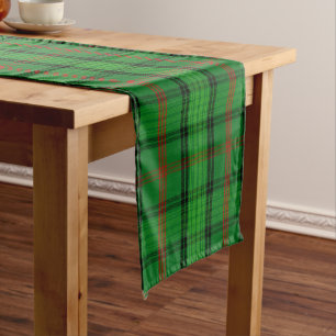 Clan Ross Tartan Kariert Großer Tischläufer