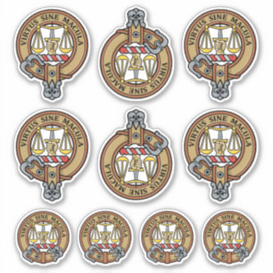 Clan Russell Aufkleber-Set Aufkleber