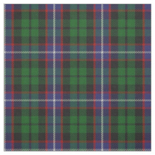 Clan-Russell schottischer Tartan-kariertes Gewebe Stoff