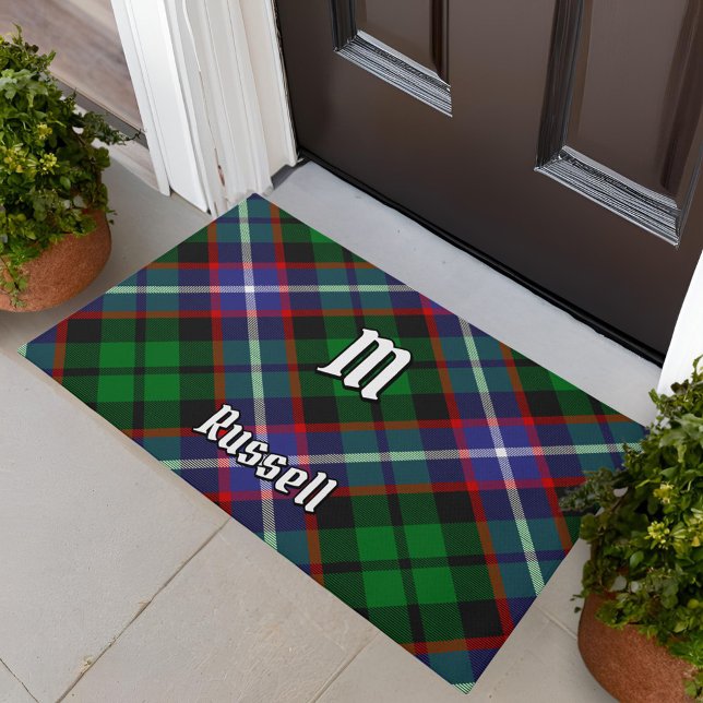 Clan Russell Tartan Fußmatte (Von Creator hochgeladen)