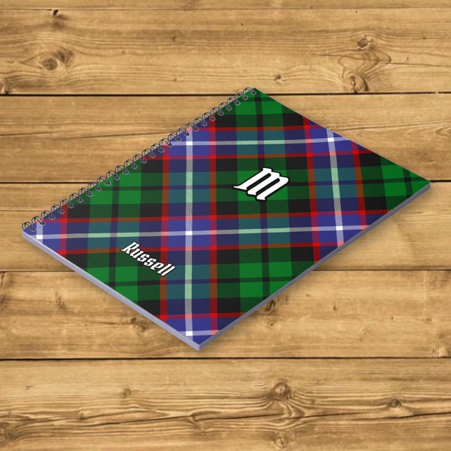 Clan Russell Tartan Notizblock (Von Creator hochgeladen)