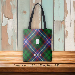 Clan Russell Tartan Tasche