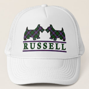 Clan-RussellTartanscottie-Hunde Truckerkappe