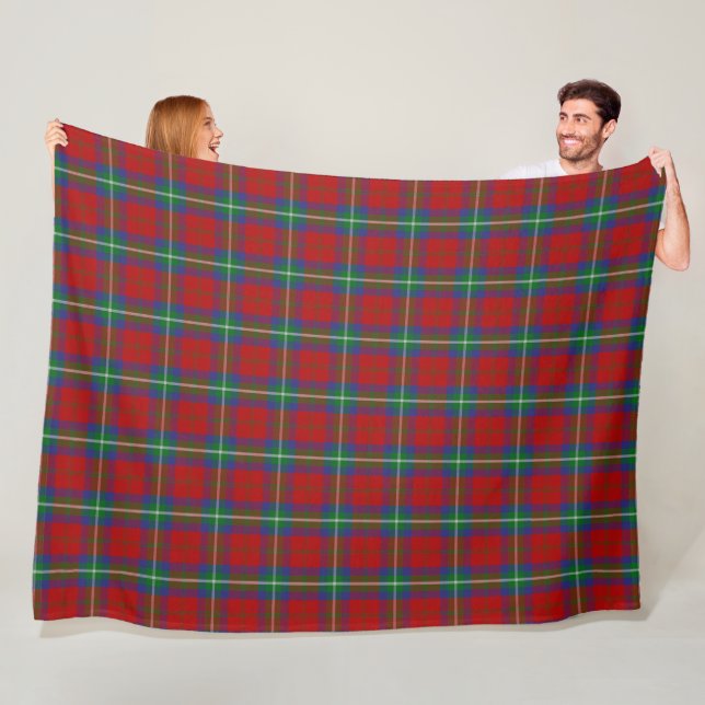 Clan Ruthven Tartan Fleecedecke (Beispiel)
