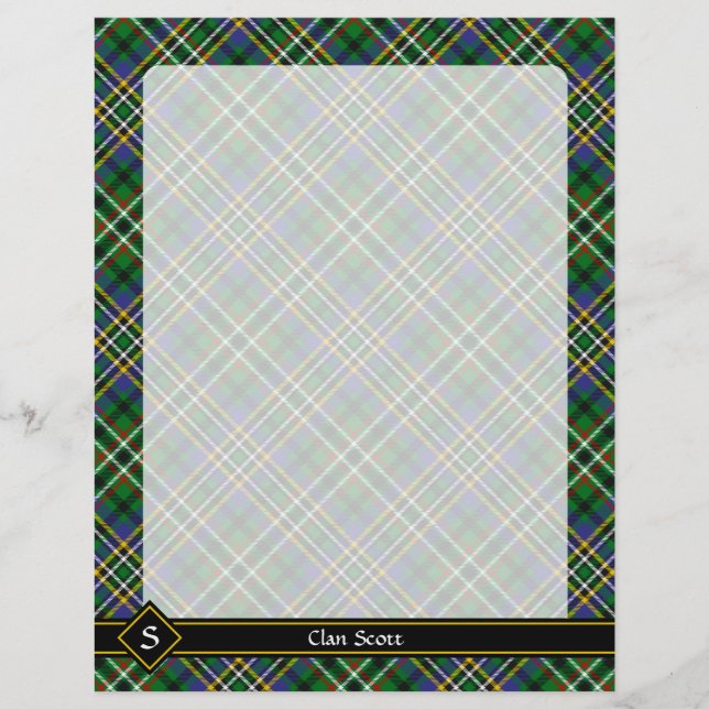 Clan Scott Green Tartan Flyer (Vorne)