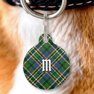 Clan Scott Green Tartan Haustier-ID-Anhänger Haustiermarke
